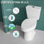 Toilette allongée 17 po ADA Comfort