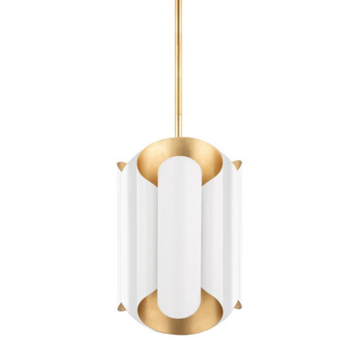Luminaire suspendu cylindrique 6 lumières Banks