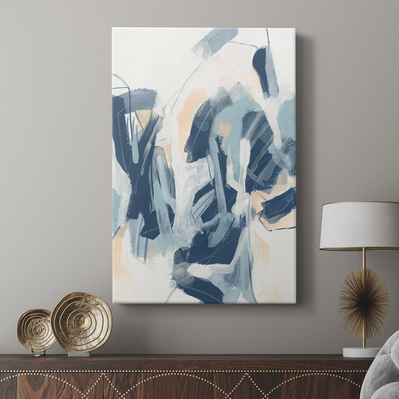 Mélodie entrelacée I - galerie sur mesure, H 27 po x l 18 po