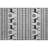 Premium Machine Washable Dockside AMF1820 Reindeers and Snowflakes Rug-1019081230
