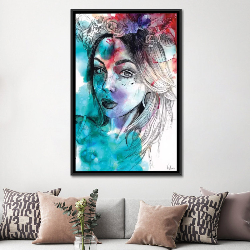 « untitleed i », impression sur toile, H 60 po x l 40po x P 1,5 po, Toile tendue