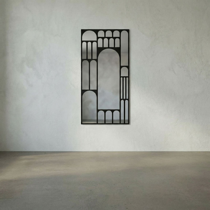 Doorway Flat Metal Wall Mirror