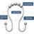 Stainless Steel Shower Curtain Hook