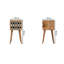 30cm W Solid Wood Bedside Table