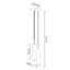 Bergmundur 3 - Light Stainless Steel Pendant-634099217