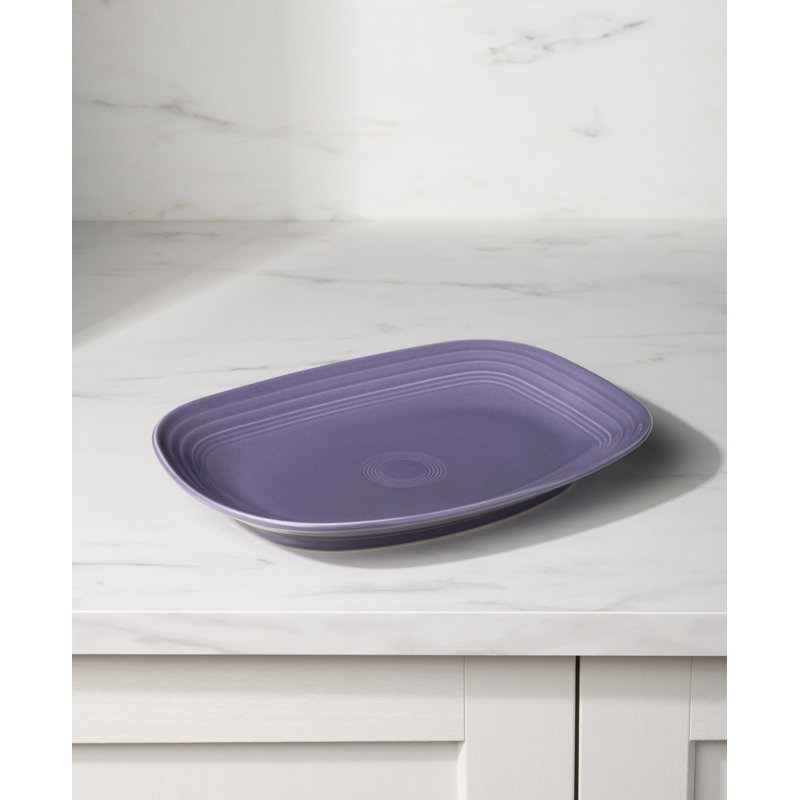 Fiesta 12 Inch Large Rectangular Platter, Lavender