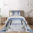 Eclectic Polyester Coverlet