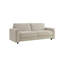 Ensemble de canapé modulaire en velours côtelé de style moderne minimaliste 2 pièces, beige, convenant à un usage quotidien-210745453