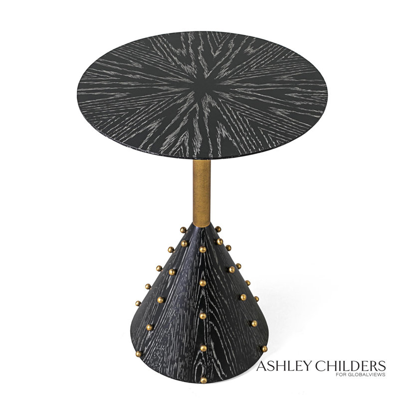 Spheres Drink Table, Black
