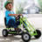 hauck Ergonomic Pedal Ride On Go Kart Toys for Boys and Girls Ages 4 to 8, Green-102585606