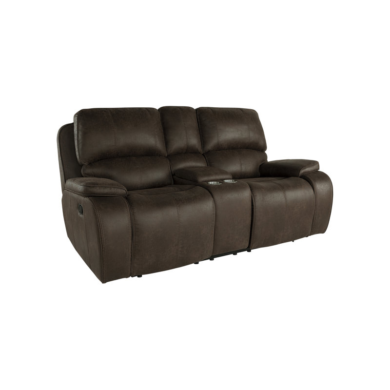 Sachika Upholstered 78.7'' Reclining Loveseat