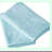 Luxury Sterling Blue Sateen Pillowcase Set - 525 Thread Count, 100% Long Staple Cotton, Soft & Smooth Bedding, 2 Piece Set for Comfort & Style