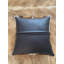 Housse de coussin en cuir véritable Springbok (17 x 17 po)-1399528459