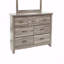 Commode en chêne gris