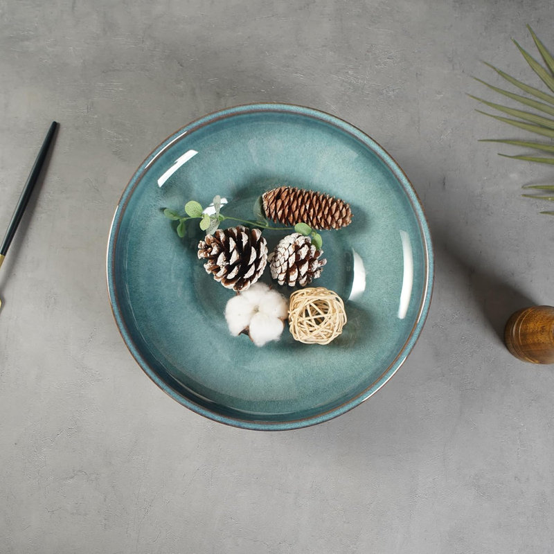 Bol décoratif à piédestal pour comptoir de table