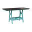 Table rectangulaire à hauteur de comptoir 66 po Berlin Gardens Harbor-120366885-120366895-120366897