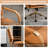Leather Upholstered Swivel Office Chair-252903564