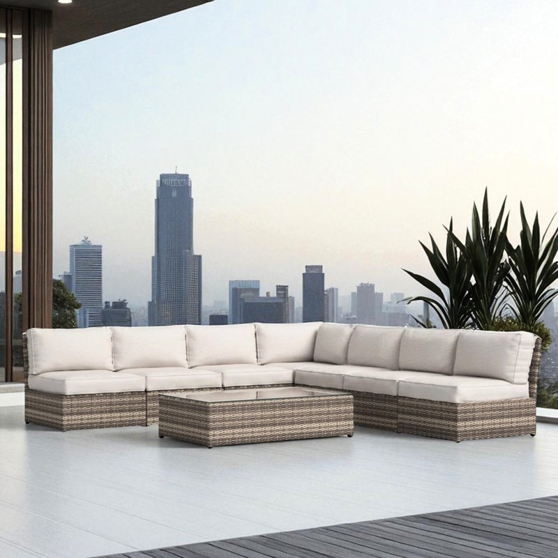 30.8 " W Patio Sectional Set