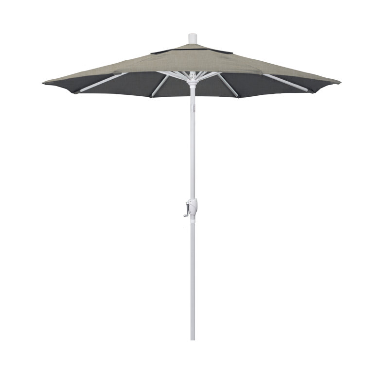Parasol sunbrella de marché 7,5' Wallach, Sunbrella® à tissage uni palette colombe