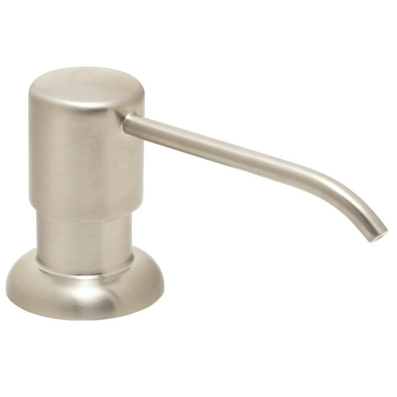Distributeur de savon transitionnel, Nickel brossé