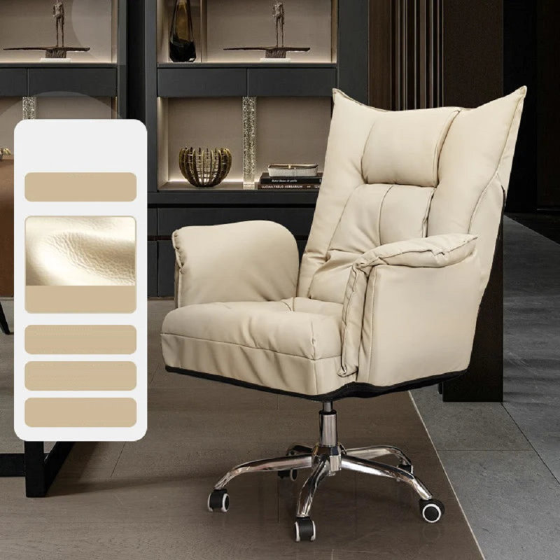 Nakijah Genuine Leather Side Chair