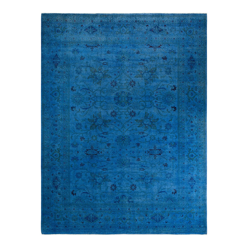 Dannilyn One-of-a-Kind 9' 1" X 12' 1" Hand Knotted Area Rug