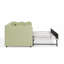 Lit de jour en vichy douillet avec lit gigogne simple et port USB-221378125