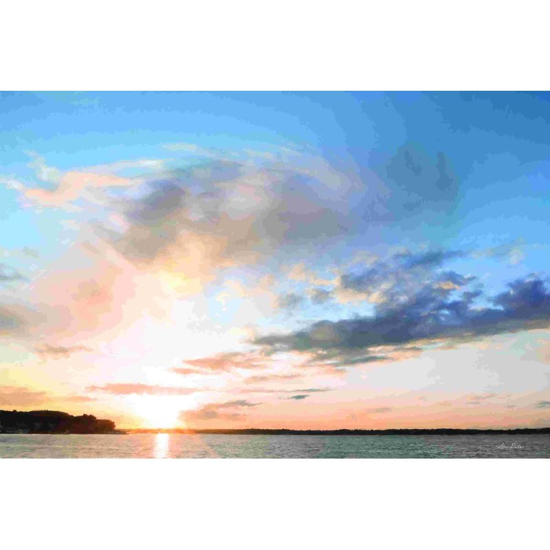 Bayside Sunset I, H 8 po x l 12 po