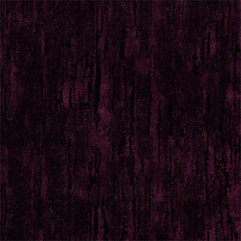 Icaria Velvets Fabric, Blackcurrant