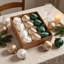 Ensemble de 12 boules de Noël en satin, incassables, de 6 cm (2,36 po), à suspendre au sapin pour décorer votre intérieur pendant les fêtes de fin d'année.-491659895