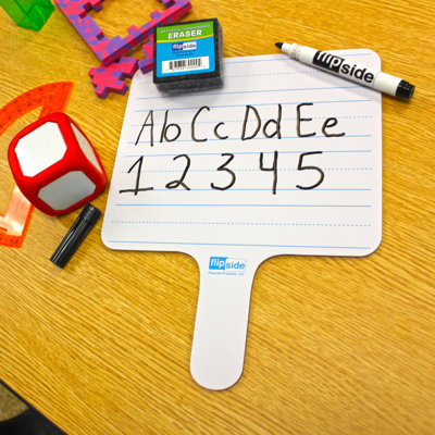 Flipside Products Melamine Lap Board Whiteboard