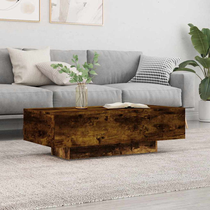 Odea Frame Coffee Table, Smoked Oak