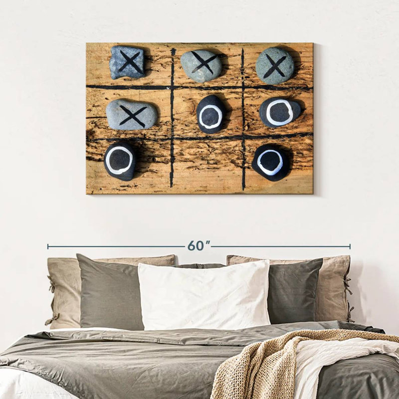 Senne Tic Tac Toe Game, 30" H x 45" W