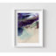 «Purple Wunderlust II» par Sisa Jasper, reproduction d'aquarelle abstraite violette, affiche d'art moderne pour salle de bain d'invité