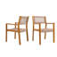 Chaise de salle à manger brun clair-1955508870-1955508869