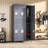 72"H 4-Tier Metal Lockers for Employees – Heavy Duty Steel Storage Cabinet with Ventilated Doors for School Gym Garage Office (6 Door Options)-125400415-109715387