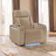 Fauteuil inclinable Pelayo caramel-133040443