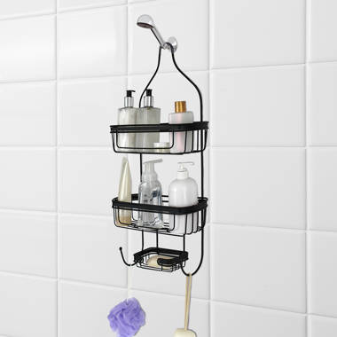 Bathroom Hanging Shower Caddy Over Shower Head Organizer, Shower