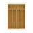 JoyJolt Bamboo 5 Slot Flatware Drawer Organizer for Kitchen Utensils-98922623