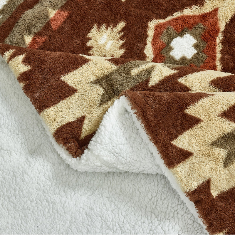 Knitted Blanket, Coffee
