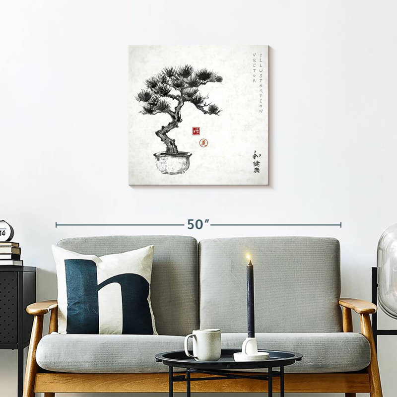 Harnek Bonsai Sumi E, H 24 po x l 24 po