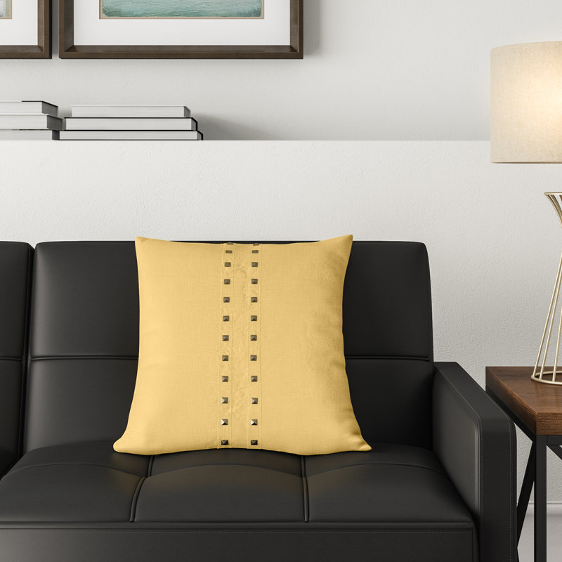  Square Pillow Cover, Curry