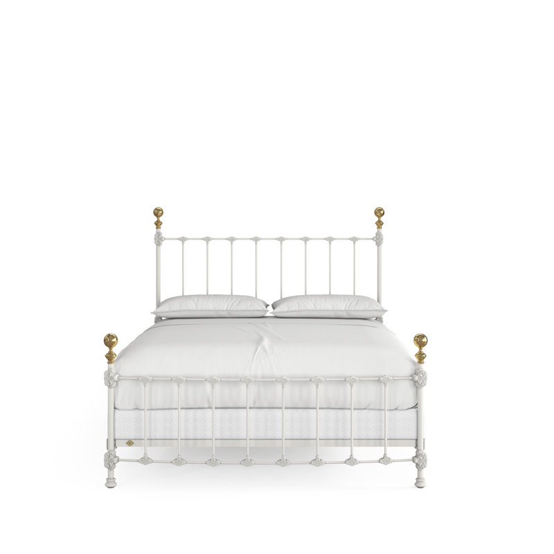 151 Palatial Bed | Complete Standard, Matte White, California King