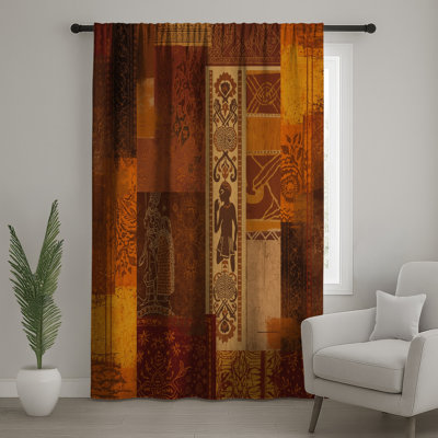 Rideaux et voilages patchwork Ethnique Patchwork