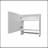 Pine Medicine Cabinet In Melamine With A Towel Bar And Included Mirror, White