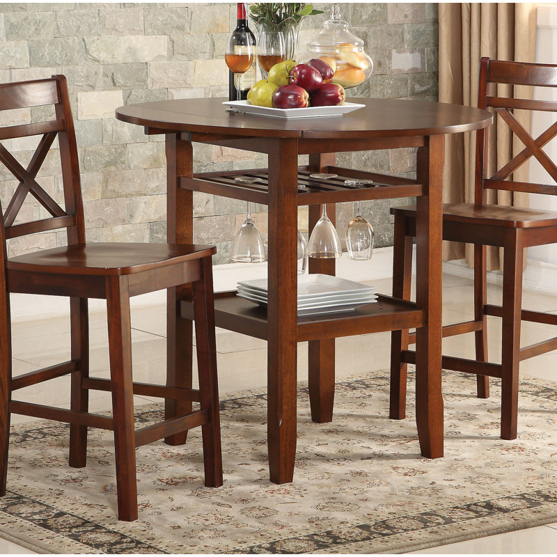 Table de salle à manger Skiatook, Cerisier, 36"
