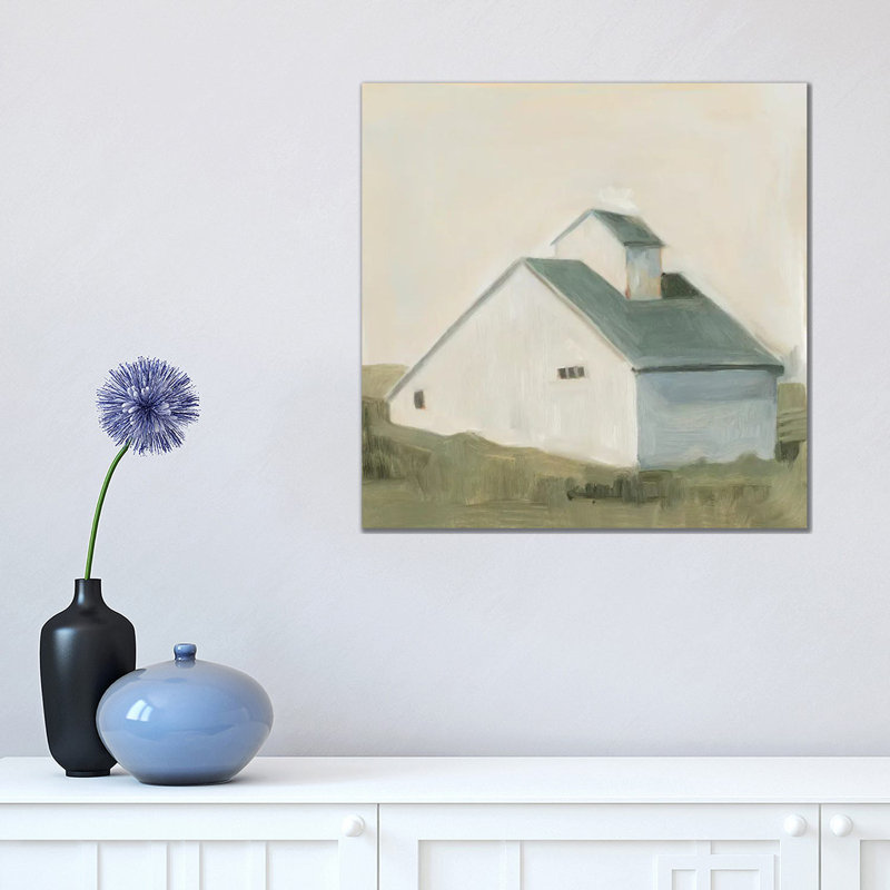 Serene Barn I 1 Piece Wrapped Canvas Painting, 45.72 cm H x 45.72 cm W x 1.91 cm D