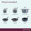 Anolon Advanced Home Hard Anodized Nonstick Cookware Pots and Pans Set, 9 Piece-787014929