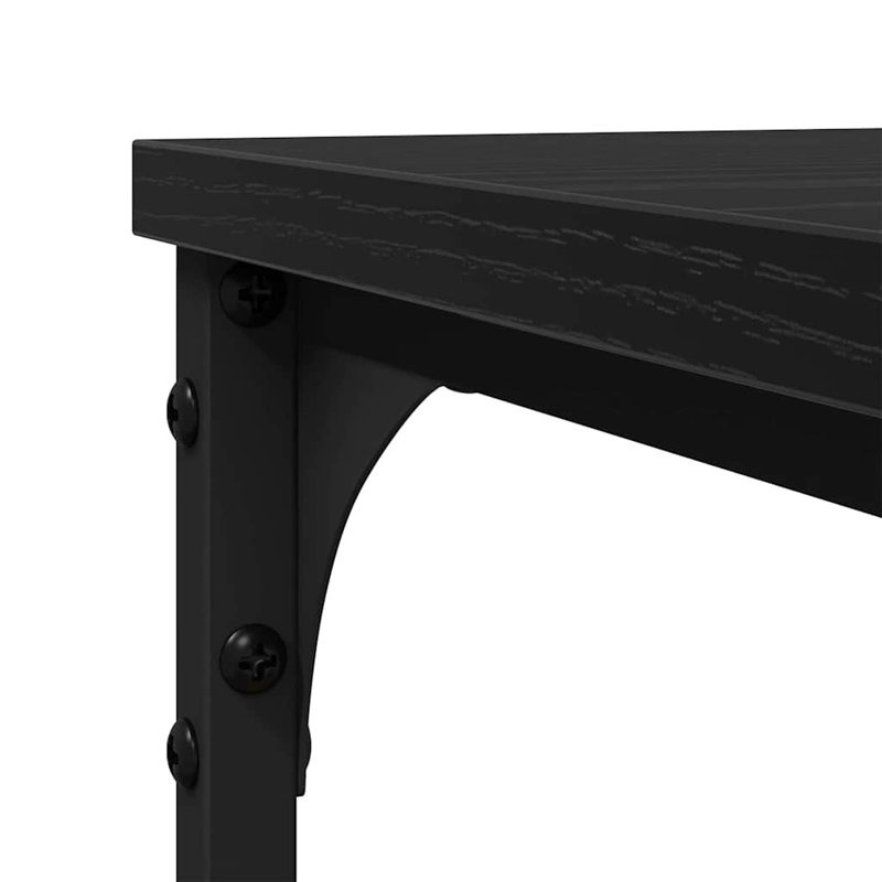 End Table, Black Oak