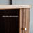 Wooden TV stand and coffee table set